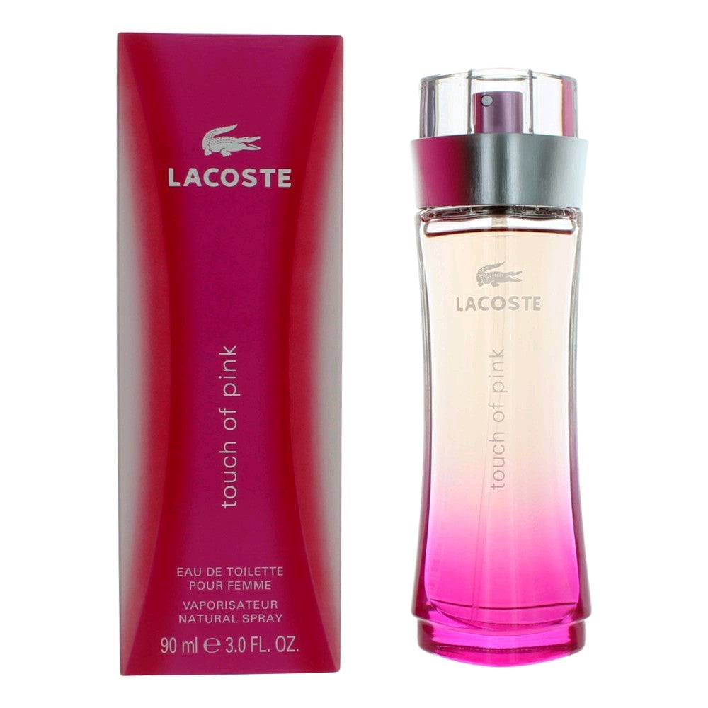 Lacoste Touch Of Pink Eau de Toilette 3 oz Women's Fragrance Spray