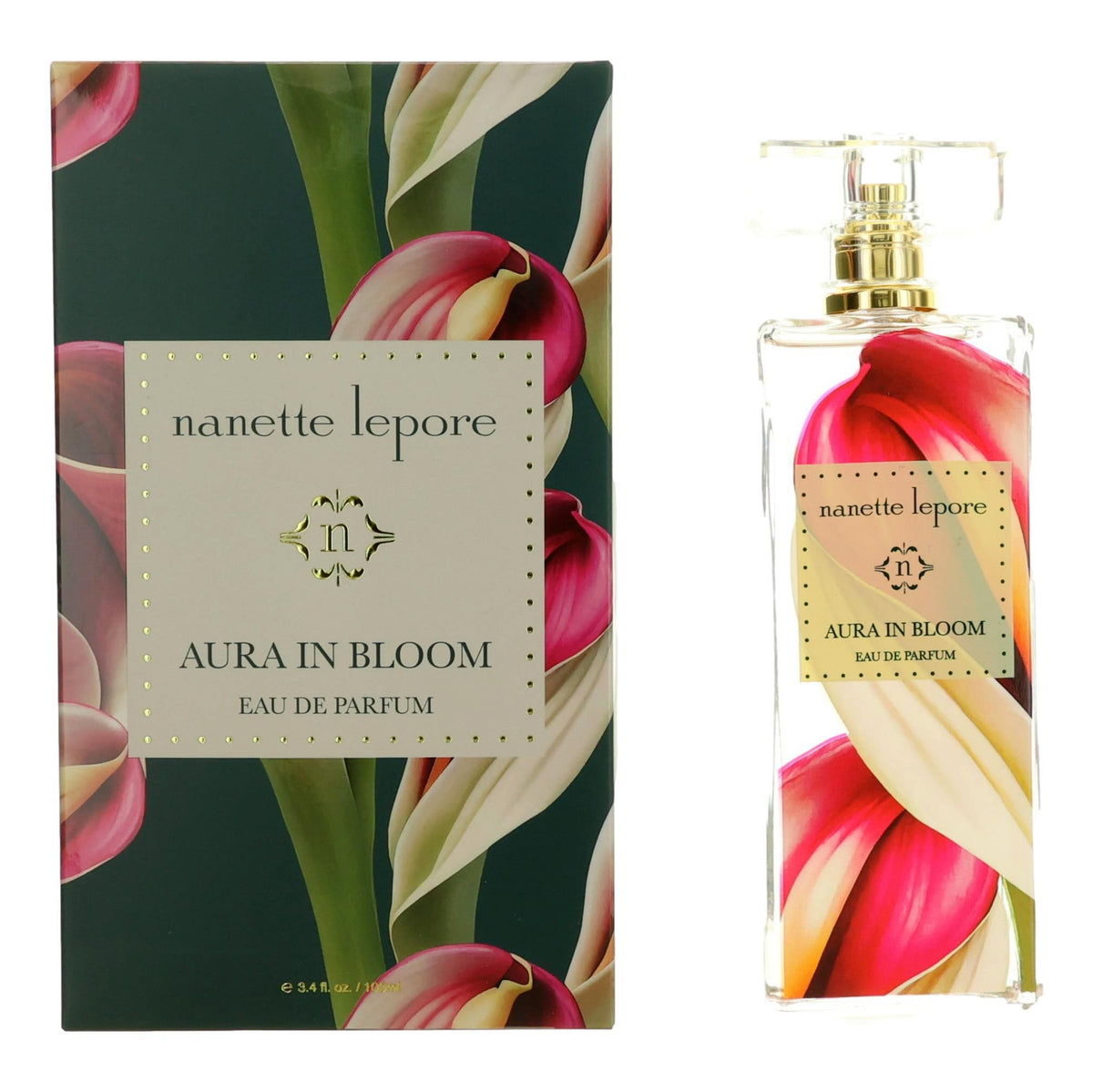 Nanette Lepore Aura In Bloom Eau de Parfum 3.4 oz Women's Fragrance Spray