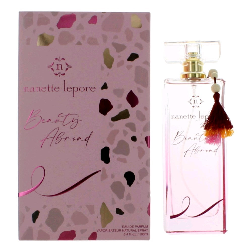 Nanette Lepore Beauty Abroad Eau de Parfum 3.4 oz Women's Fragrance Spray