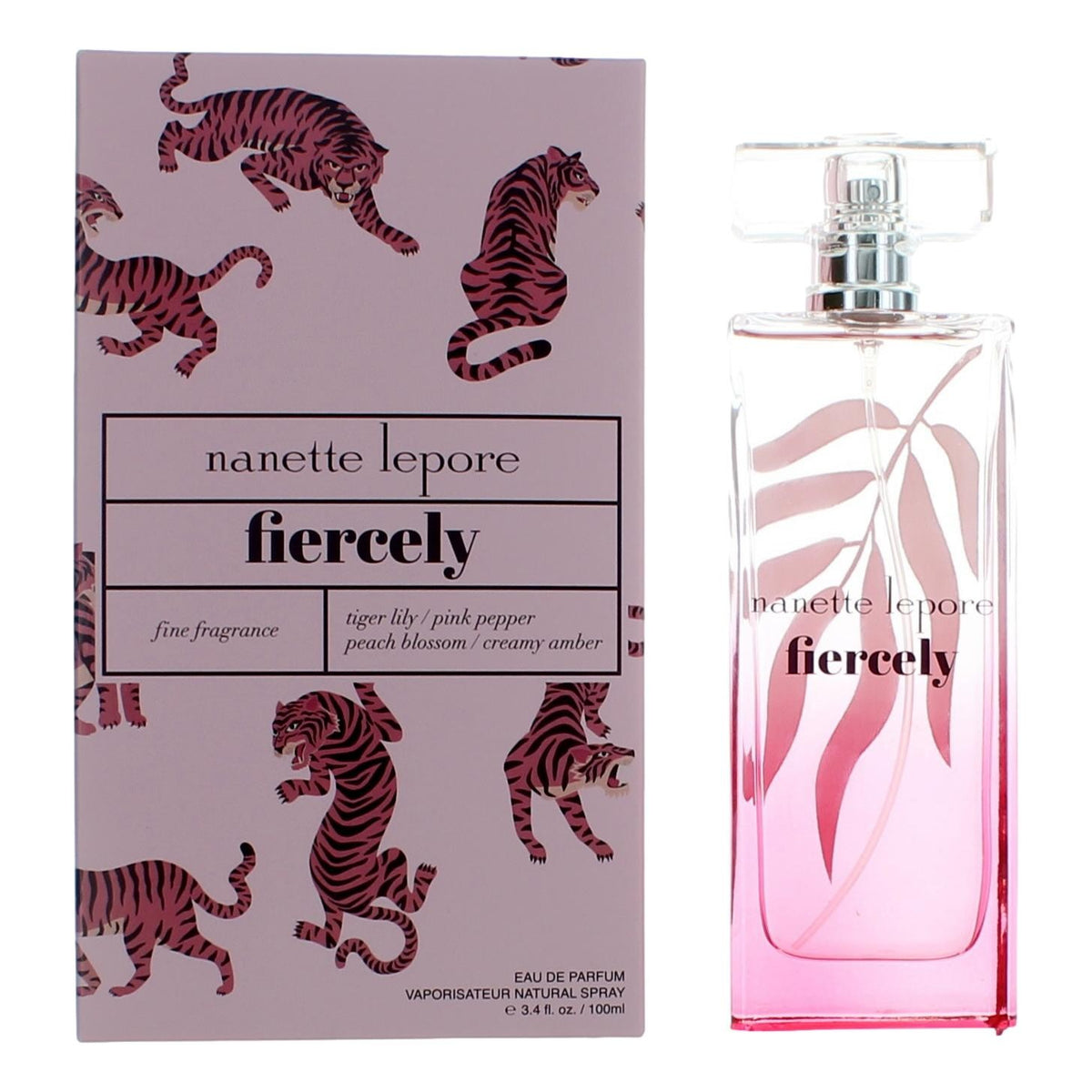 Nanette Lepore Fiercely Eau de Parfum 3.4 oz Women's Fragrance Spray