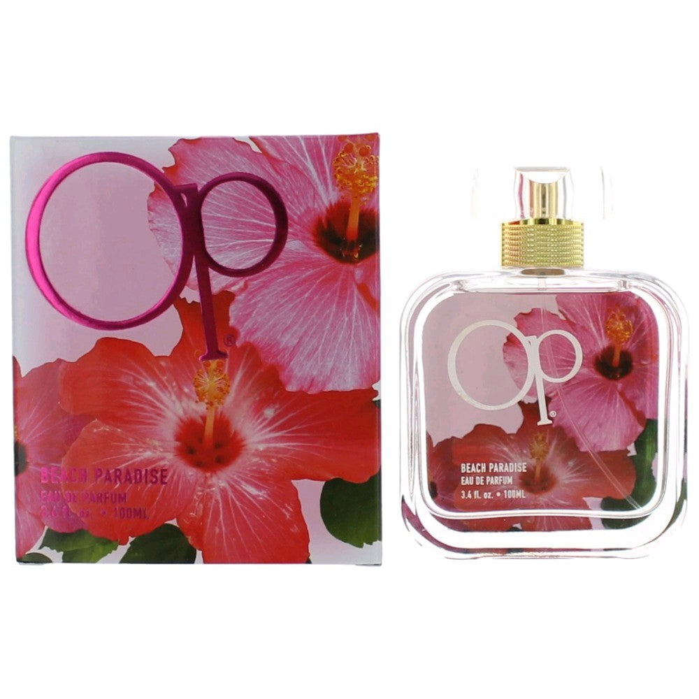 Ocean Pacific Op Beach Paradise Eau de Parfum 3.4 oz Women's Fragrance Spray