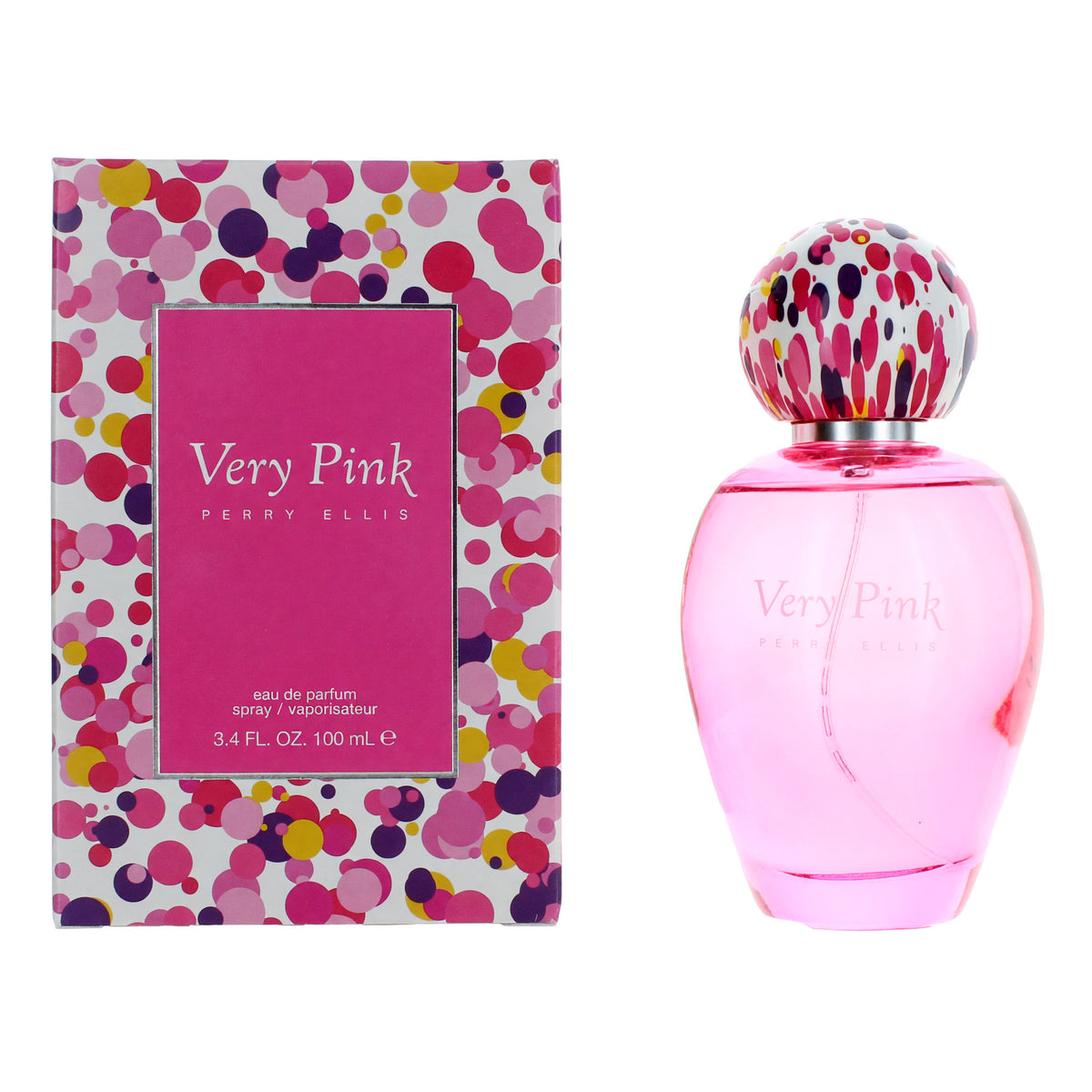 Perry Ellis Very Pink Eau de Parfum 3.4 oz Women's Fragrance Spray