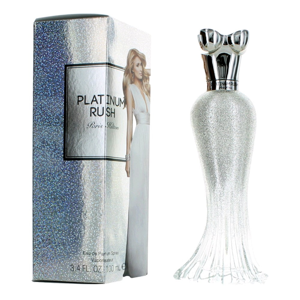 Paris Hilton Platinum Rush Eau de Parfum 3.4 oz Women's Fragrance Spray