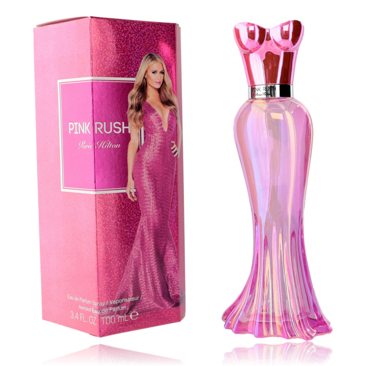 Paris Hilton Pink Rush Eau de Parfum 3.4 oz Women's Fragrance Spray