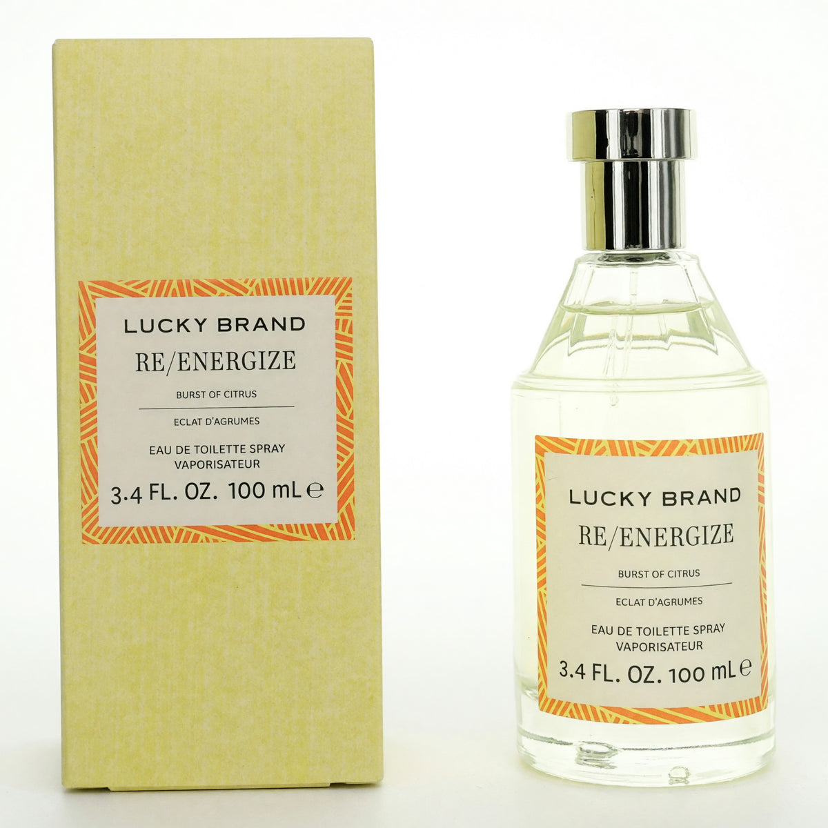 Lucky Brand Re/Energize Eau de Toilette 3.4 oz Women's Fragrance Spray