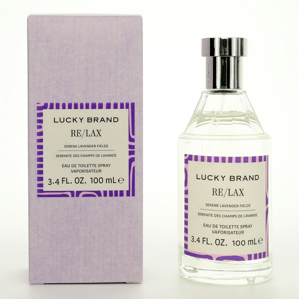 Lucky Brand Re/Lax Eau de Toilette 3.4 oz Women's Fragrance Spray