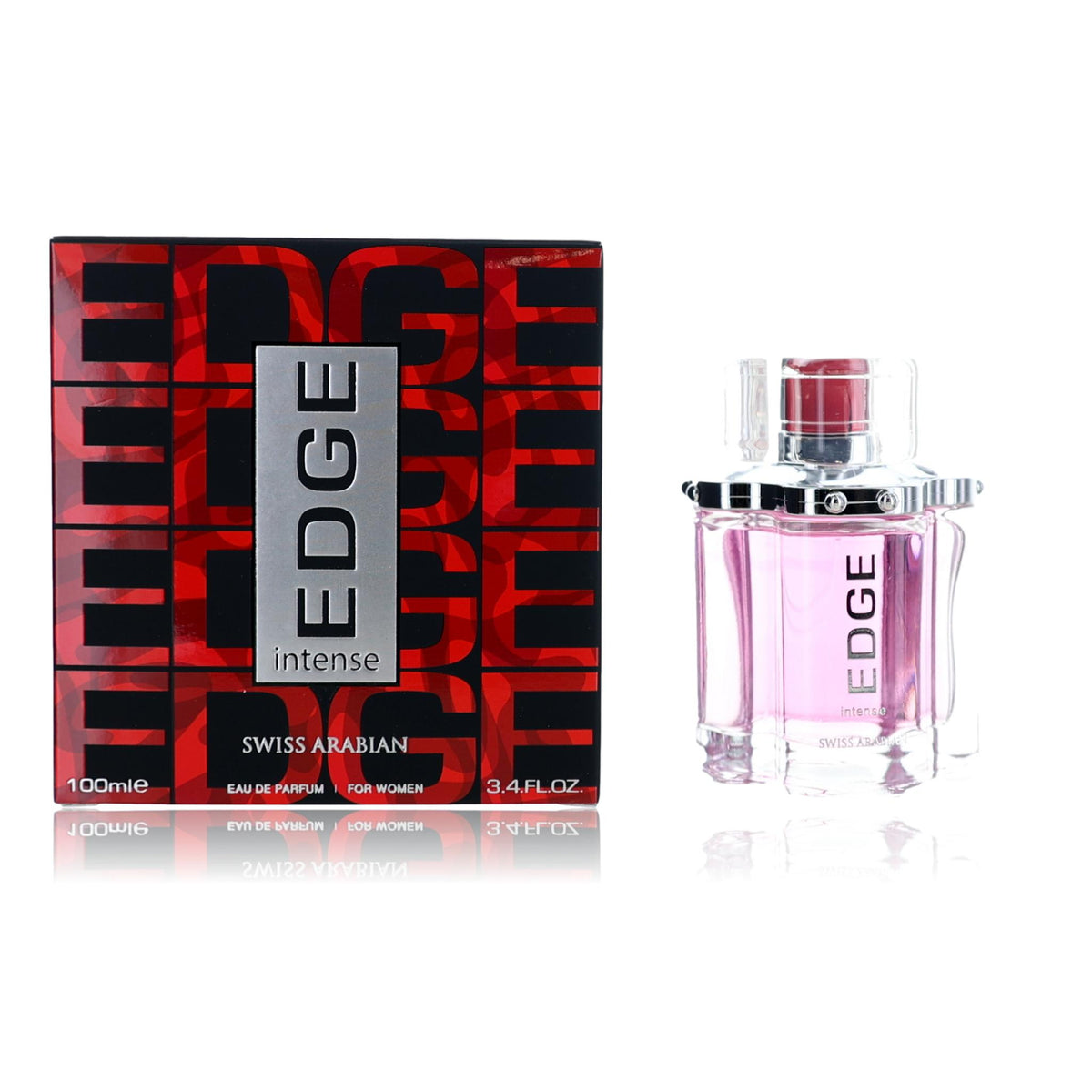 Swiss Arabian Edge Intense Eau de Parfum 3.4 oz Women's Fragrance Spray