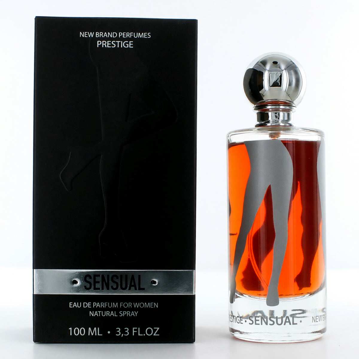 New Brand Sensual Eau de Parfum 3.3 oz Women's Fragrance Spray
