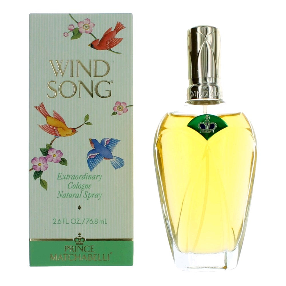Prince Matchabelli Wind Song Cologne 2.6 oz Women's Fragrance Spray