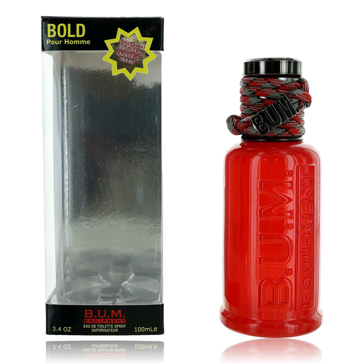B.U.M Equipment Bold Eau de Toilette 3.4 oz Men's Cologne Fragrance Spray
