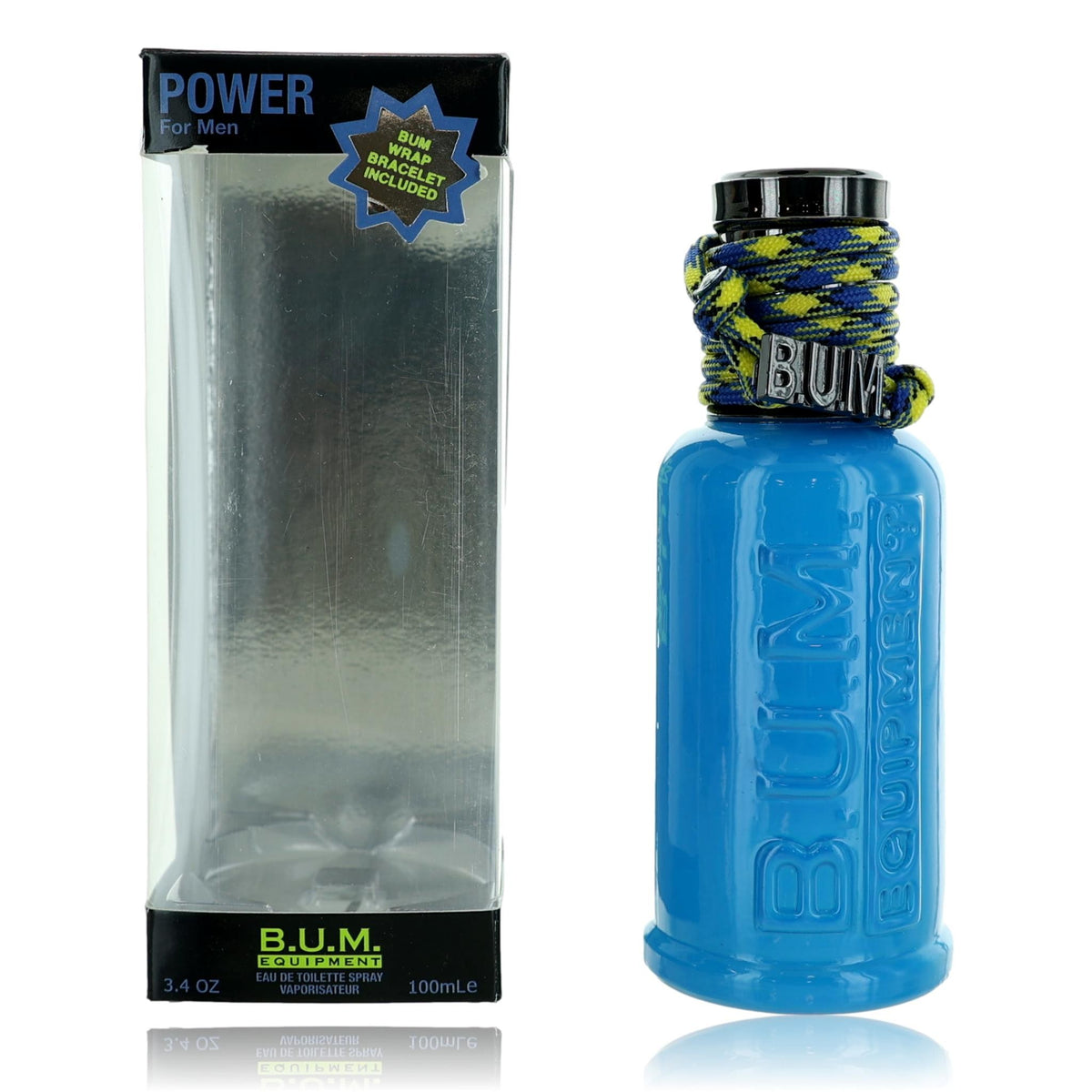 B.U.M Equipment Power Eau de Toilette 3.4 oz Men's Cologne Fragrance Spray