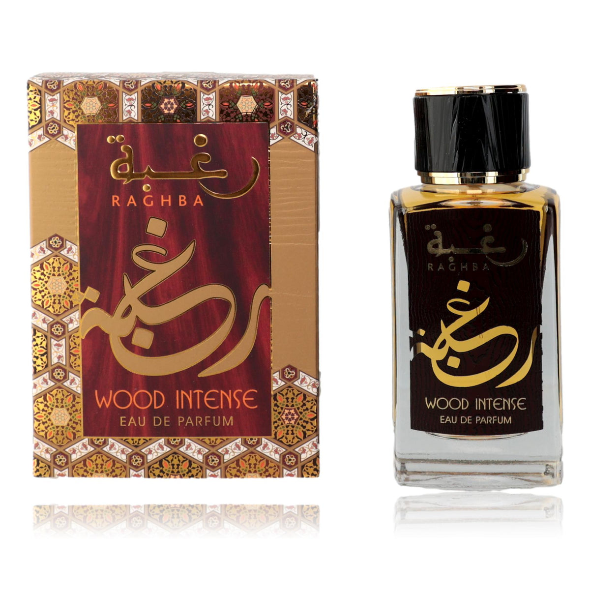 Lattafa Raghba Wood Intense Eau de Parfum 3.4 oz Men's Cologne Fragrance Spray