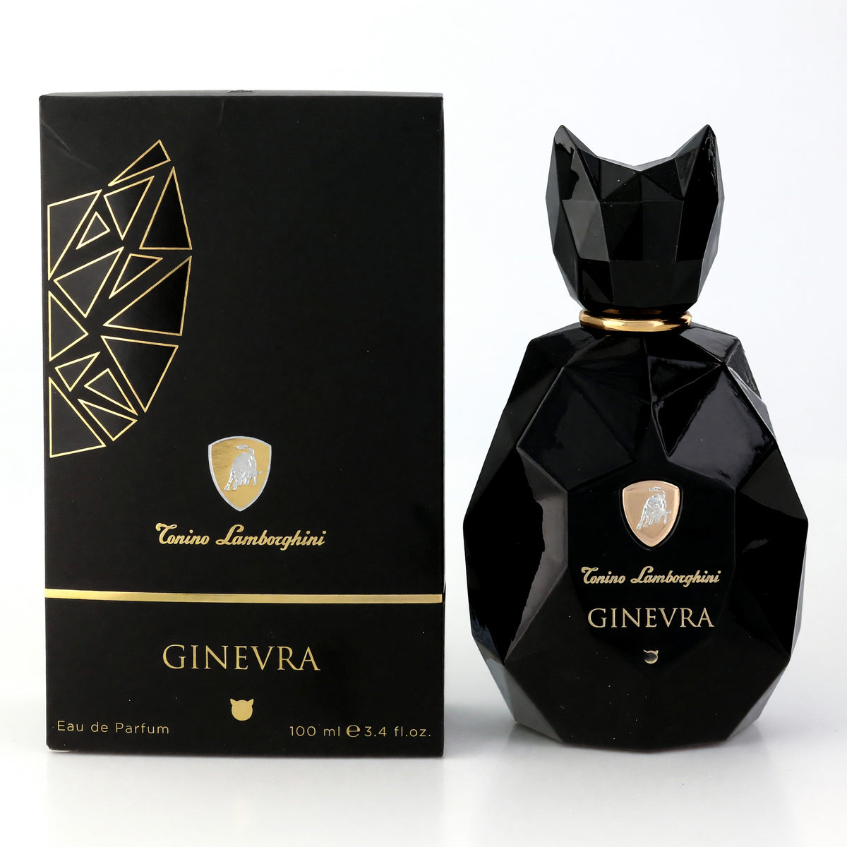 Tonino Lamborghini Ginevra Black Eau de Parfum 3.4 oz Women's Fragrance Spray