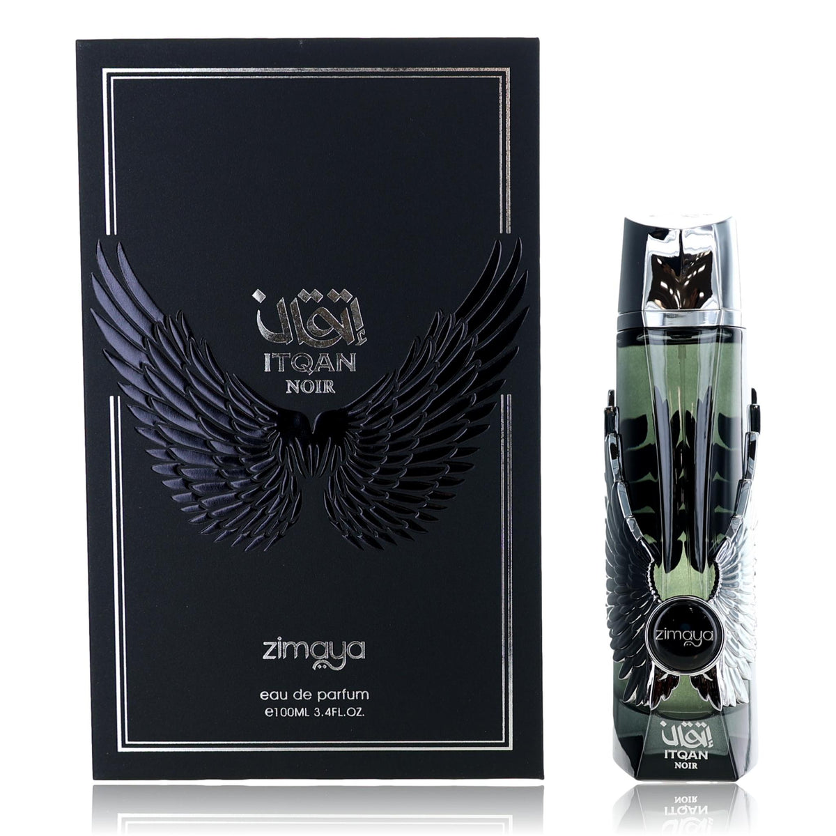 Zimaya Itqan Noir Eau de Parfum 3.4 oz Unisex Fragrance Spray