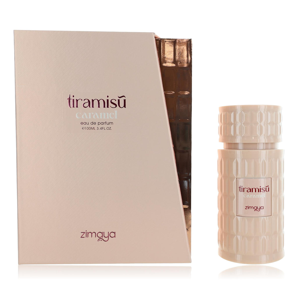 Zimaya Tiramisu Caramel Eau de Parfum 3.4 oz Unisex Fragrance Spray