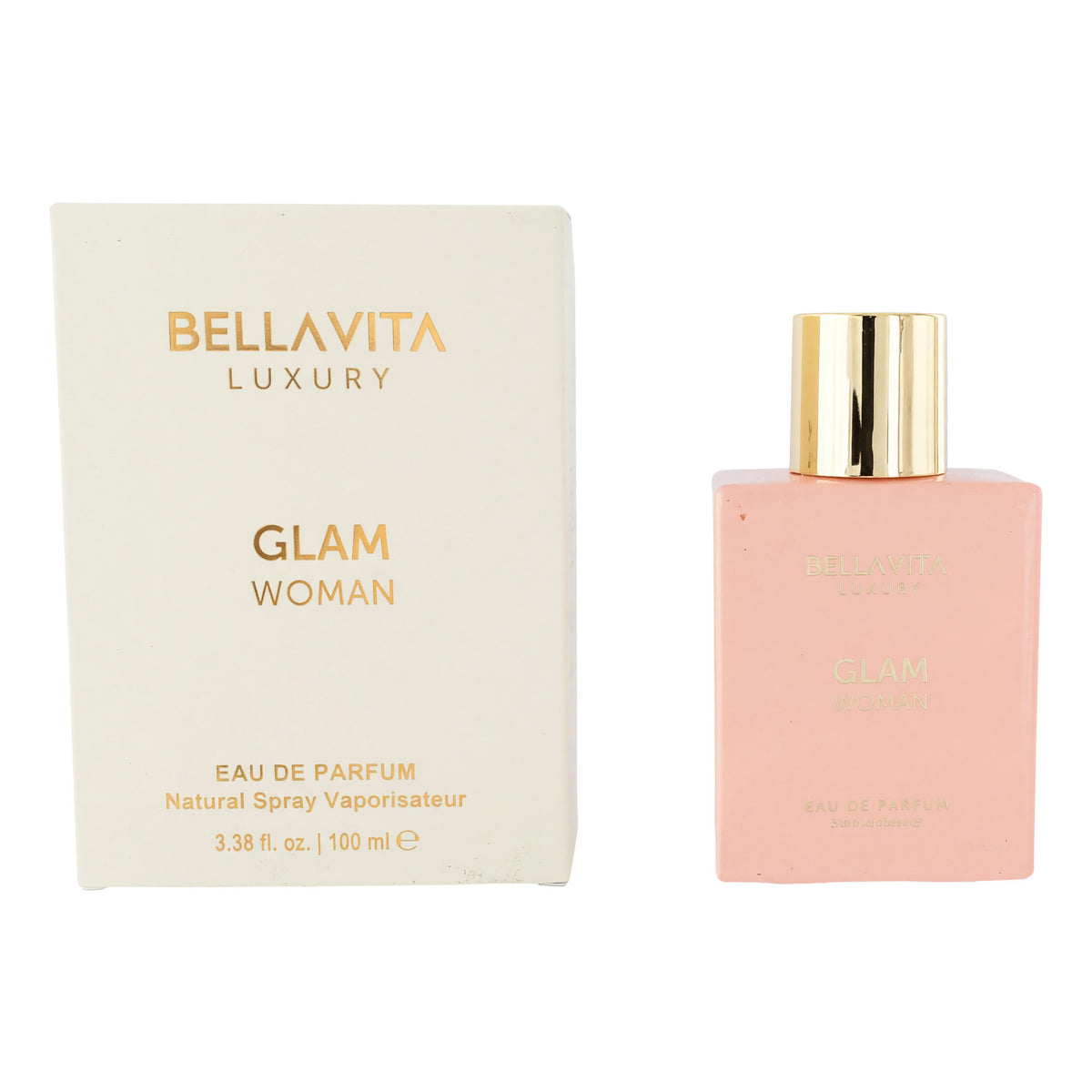 Bellavita Luxury Glam Eau de Parfum 3.4 oz Women's Fragrance Spray