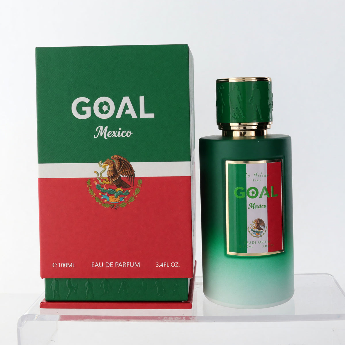 Jo Milano Goal Mexico Eau de Parfum 3.4 oz Unisex Fragrance Spray