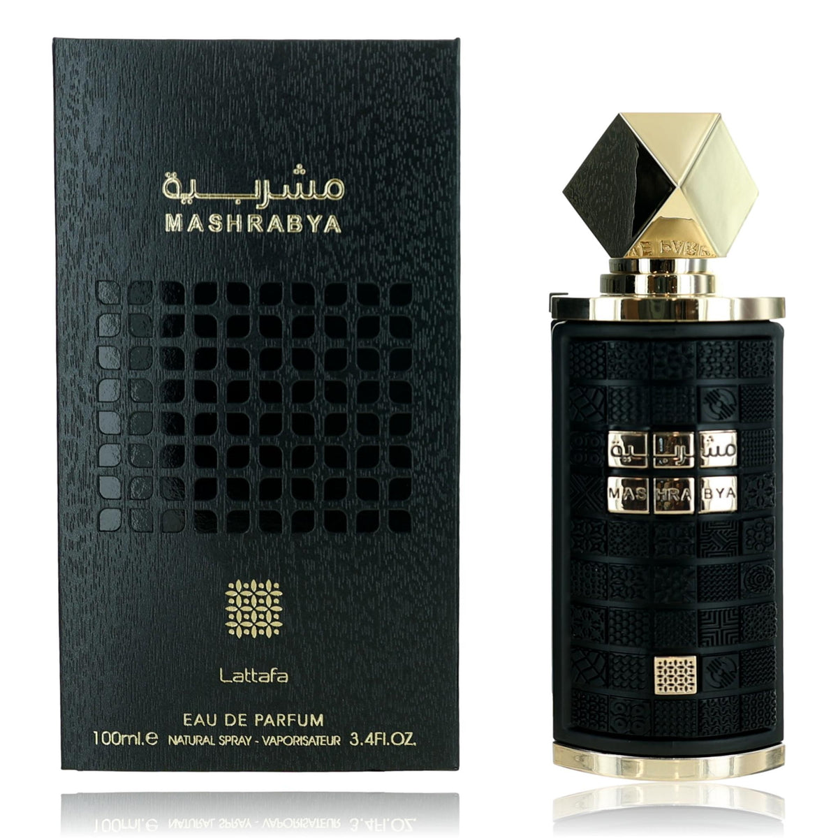 Lattafa Mashrabya Eau de Parfum 3.4 oz Unisex Fragrance Spray