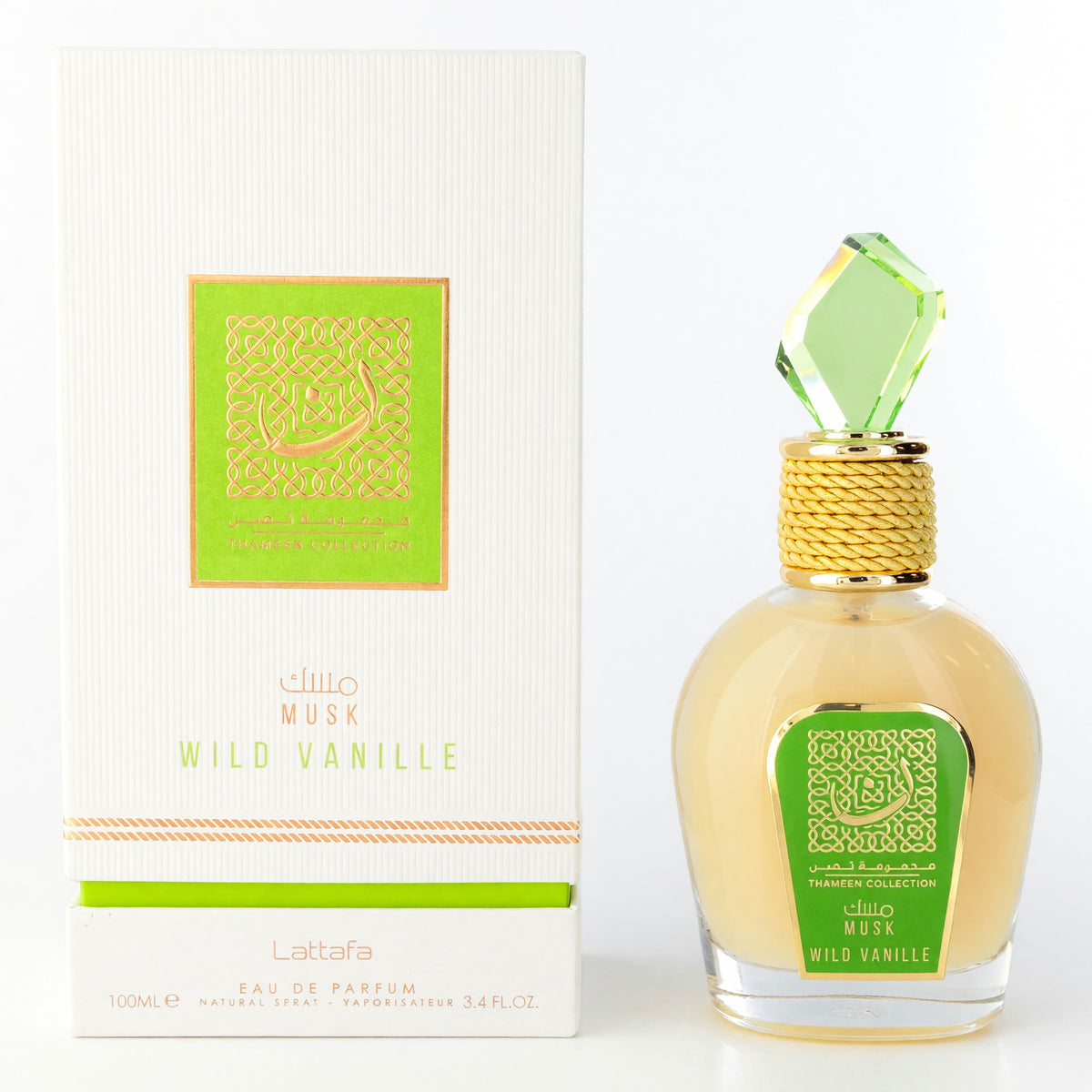 Lattafa Wild Vanille Eau de Parfum 3.4 oz Unisex Fragrance Spray