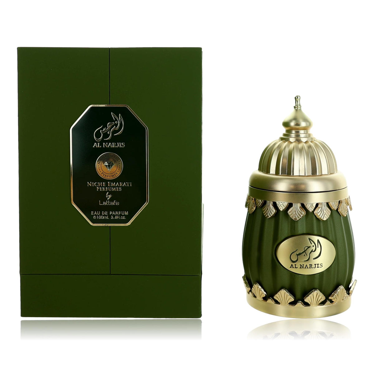 Lattafa Niche Emarati Al Narjis Eau de Parfum 3.4 oz Unisex Fragrance Spray