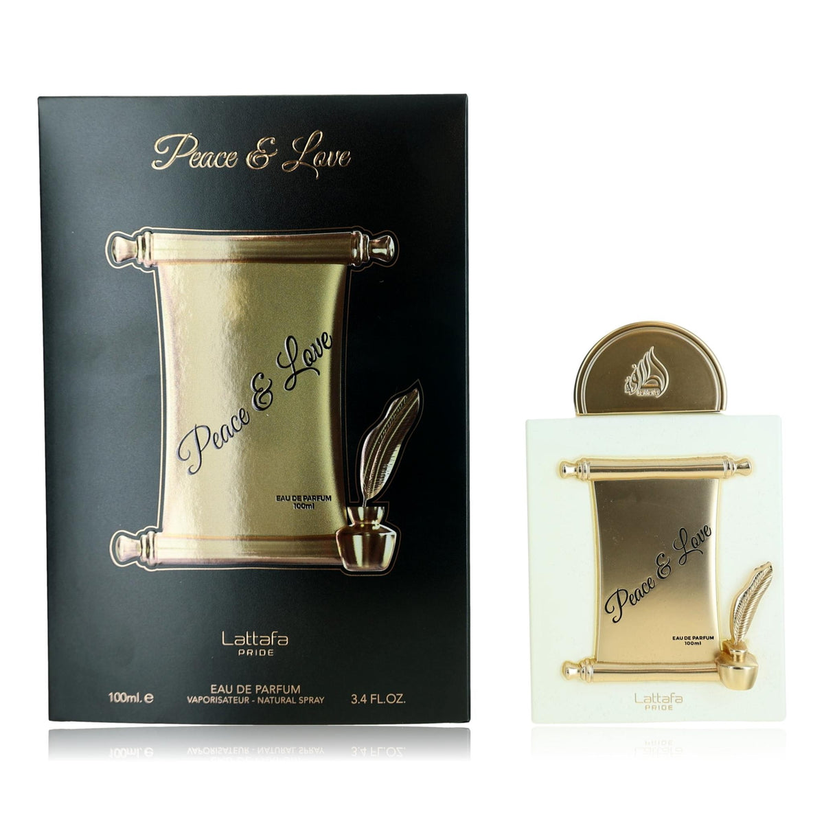 Lattafa Pride Peace & Love Eau de Parfum 3.4 oz Unisex Fragrance Spray