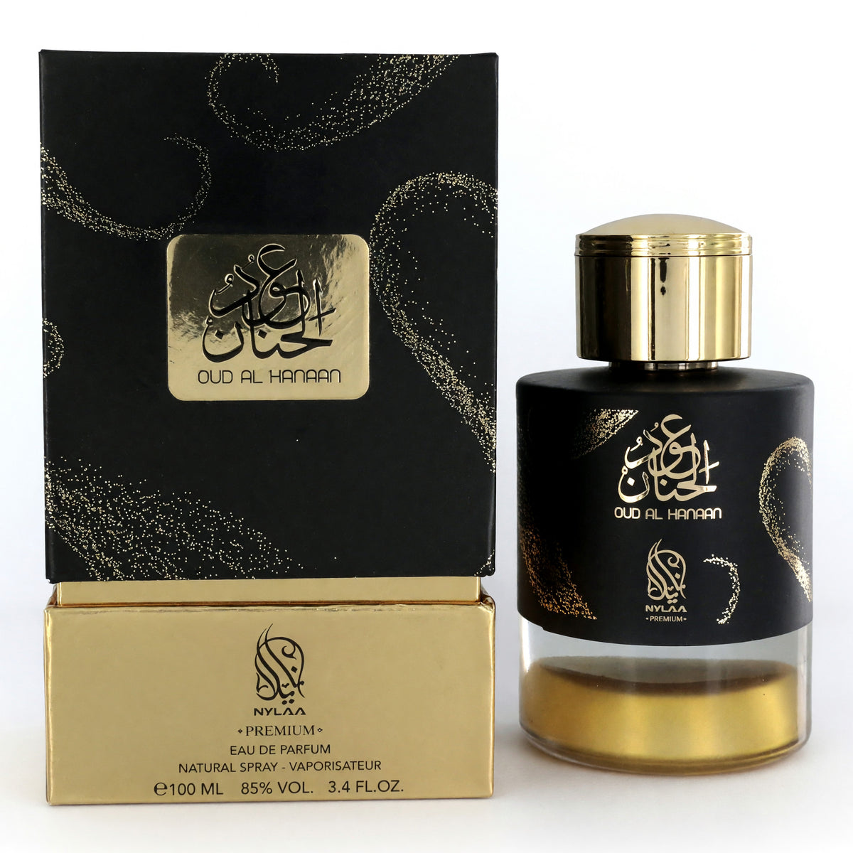 Nylaa Oud Al Hanaan Eau de Parfum 3.4 oz Unisex Fragrance Spray