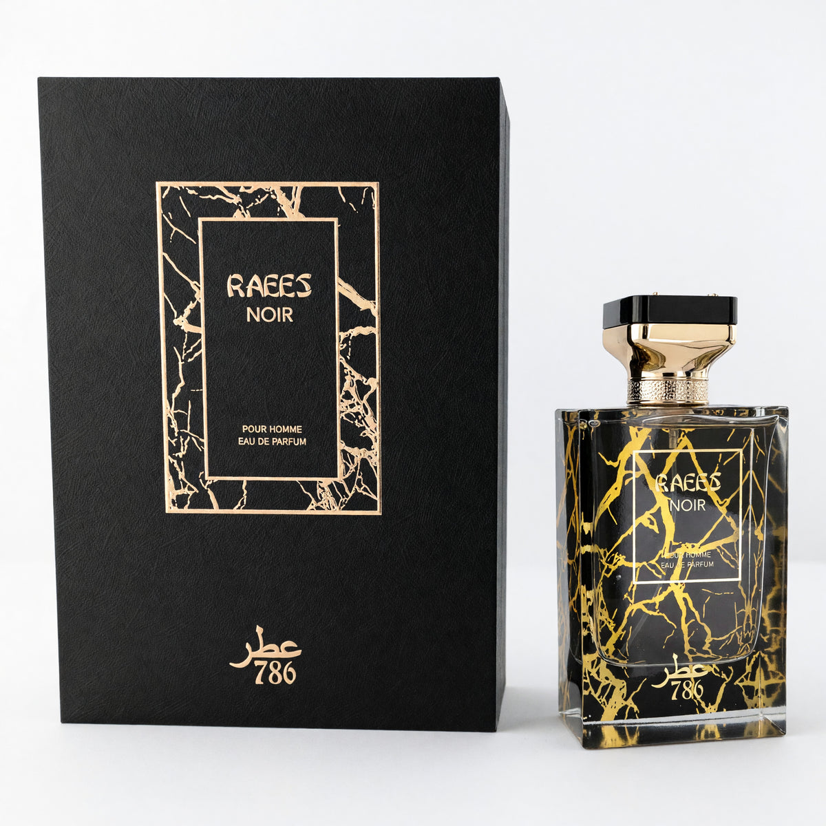 Jo Milano Raees Noir Eau de Parfum 3.4 oz Men's Cologne Fragrance Spray