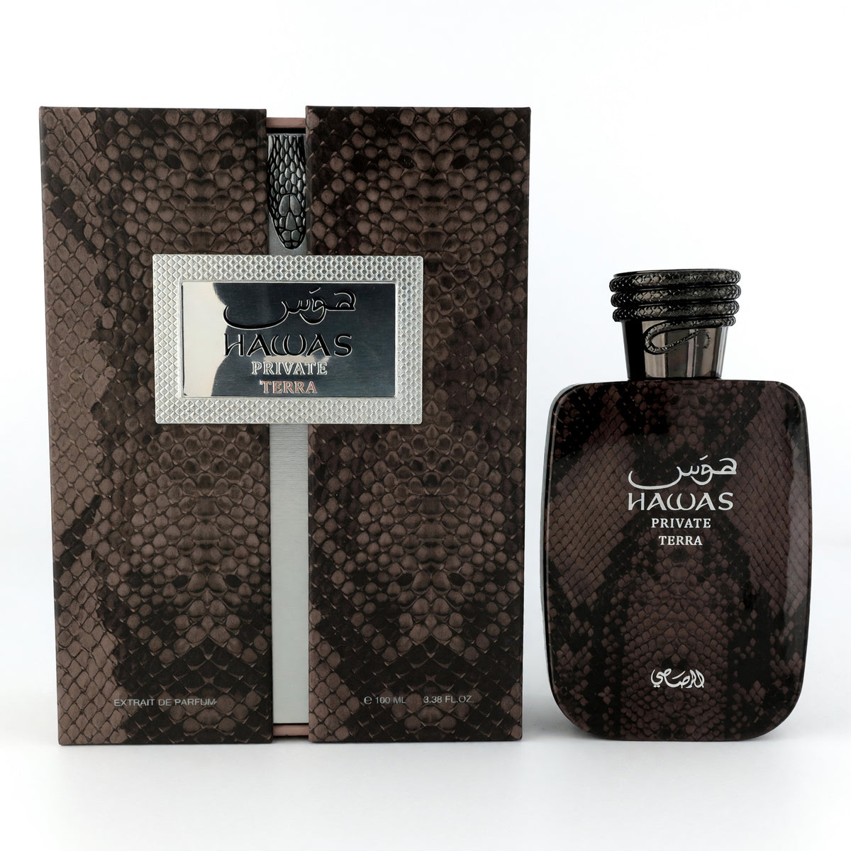 Rasasi Hawas Private Terra Extrait de Parfum 3.3 oz Unisex Fragrance Spray