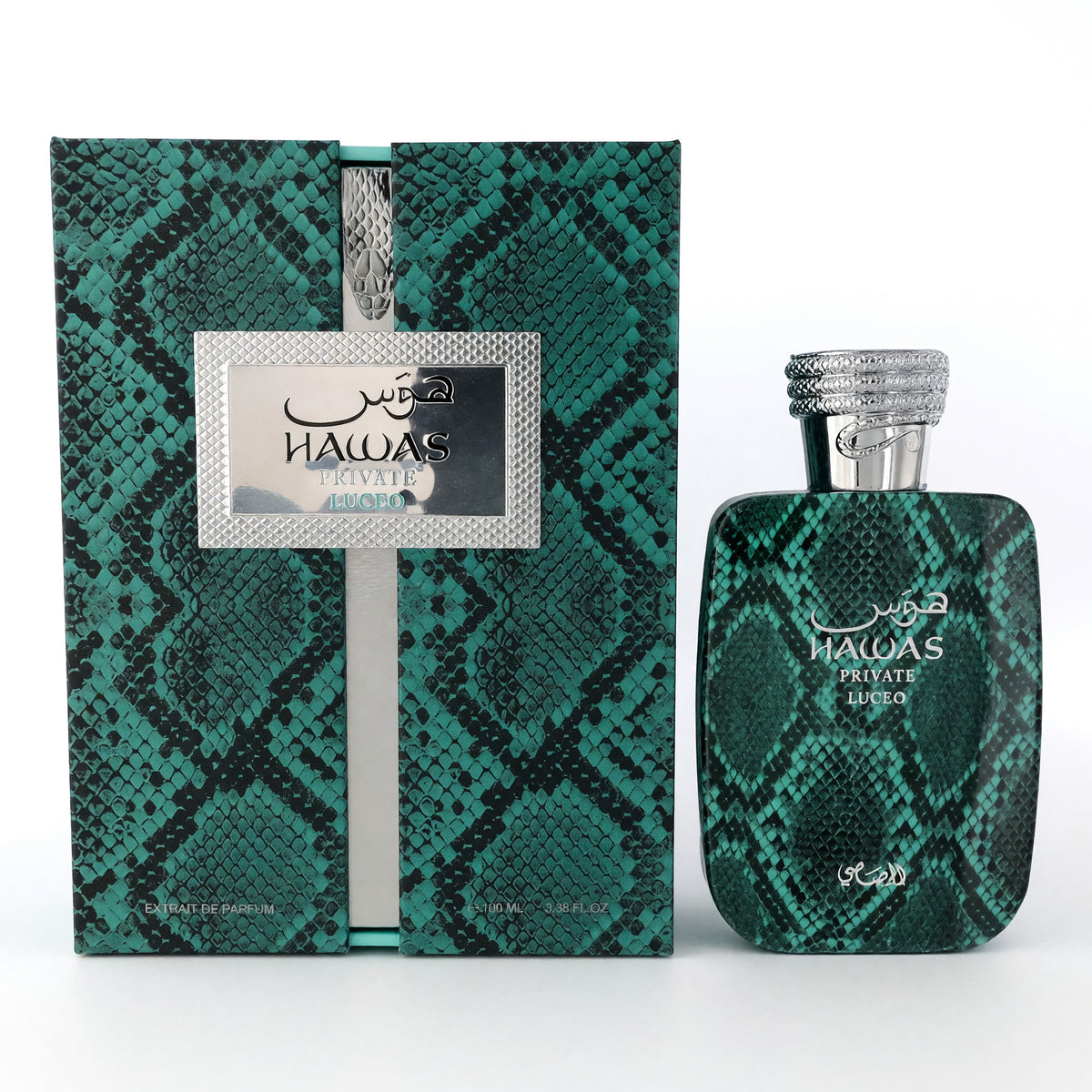Rasasi Hawas Private Luceo Extrait de Parfum 3.3 oz Unisex Fragrance Spray