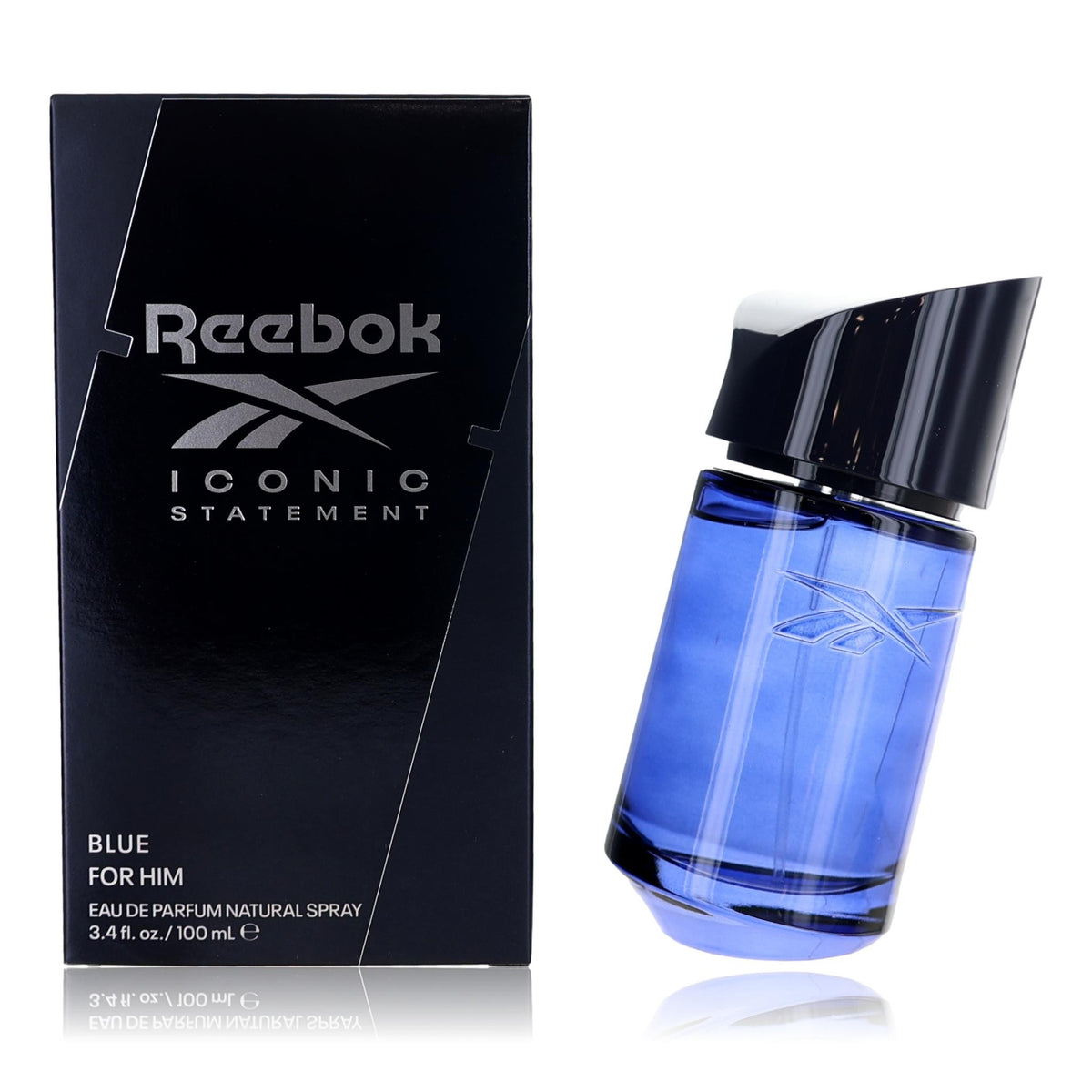 Reebok Iconic Statement Blue Eau de Parfum 3.4 oz Men's Cologne Fragrance Spray