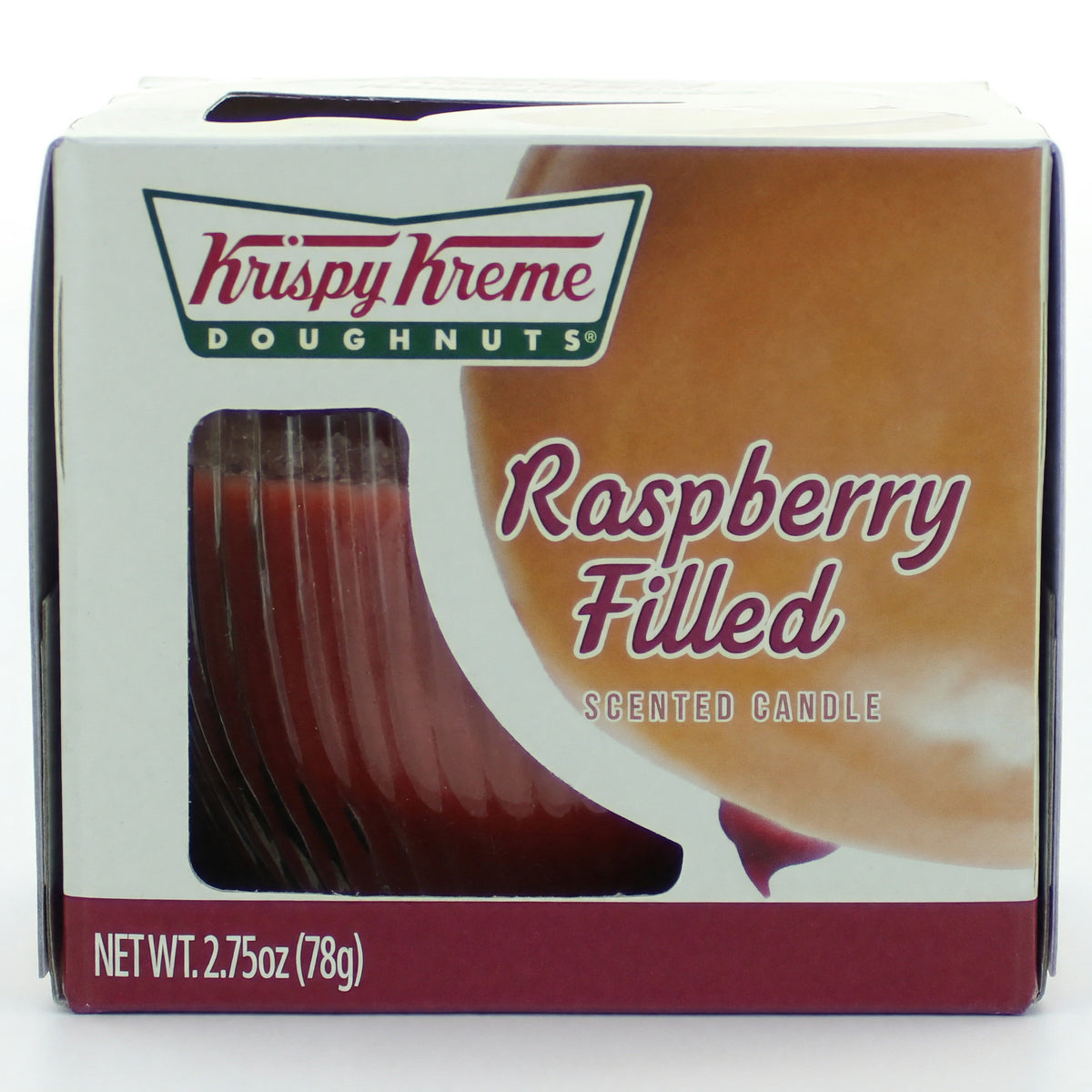 Scented Candle Krispy Kreme Jar - Raspberry Filled