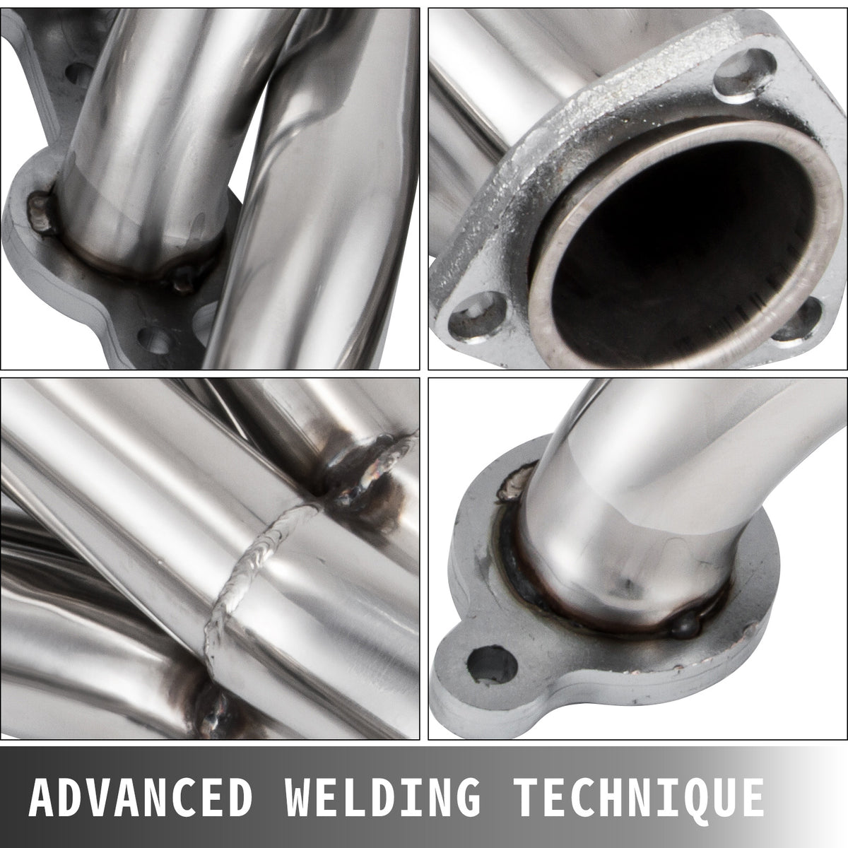 Stainless Steel LS Swap Conversion Headers for 1982-2004 Chevy S10 GMC Sonoma 4.8L 5.3L 5.7L 6.0L V8